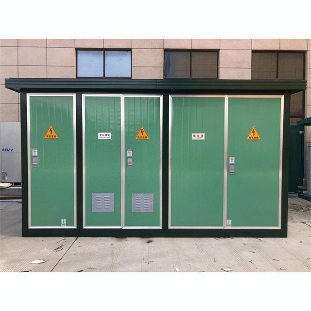 乐昌1600KVA欧式箱式变压器